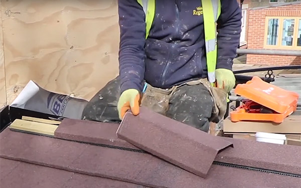 How To: Fit Shingle Ridge Flashing with Britmet Lightweight Roofing